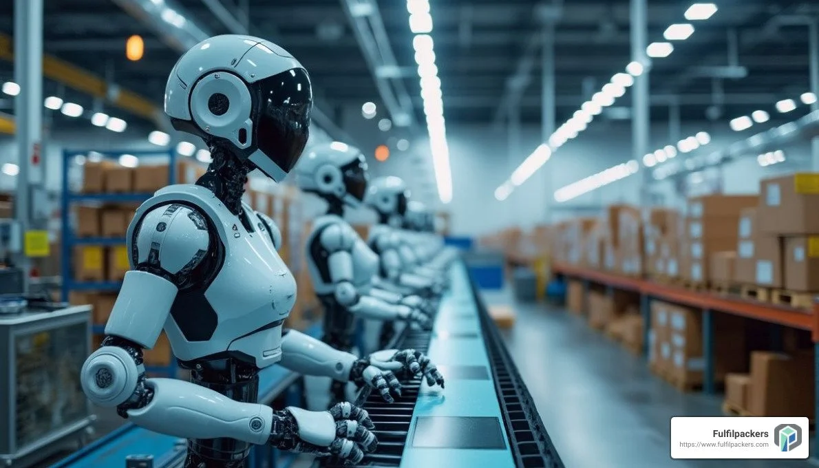 Smart Warehouse Technology - e-commerce warehouse management