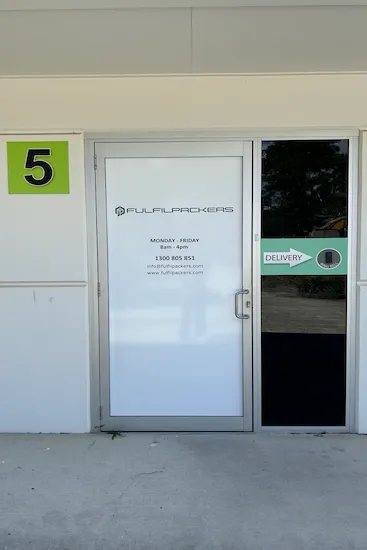 Fulfilpackers Gold Coast entrance